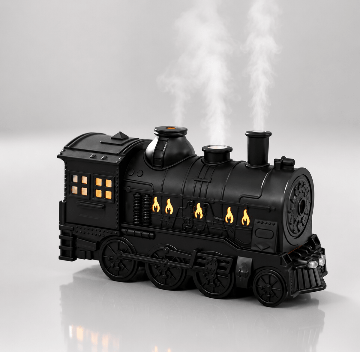 Creative Train Aroma Diffuser Dual Mist Humidifier for Home & Office - ECOMSTART