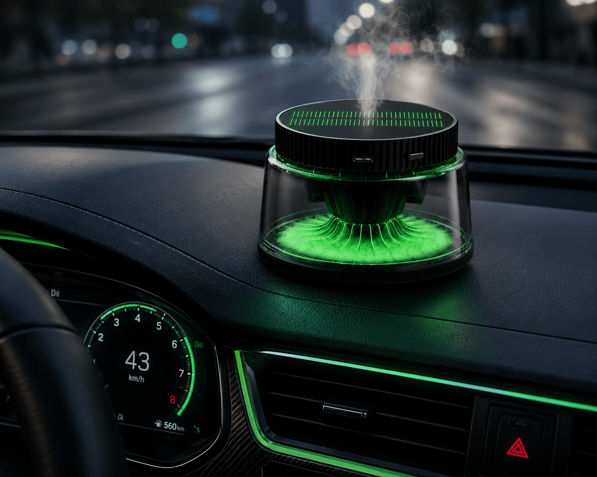 Solar Cloud Car Aromatherapy Diffuser Luxury Long-Lasting Air Freshener - ECOMSTART